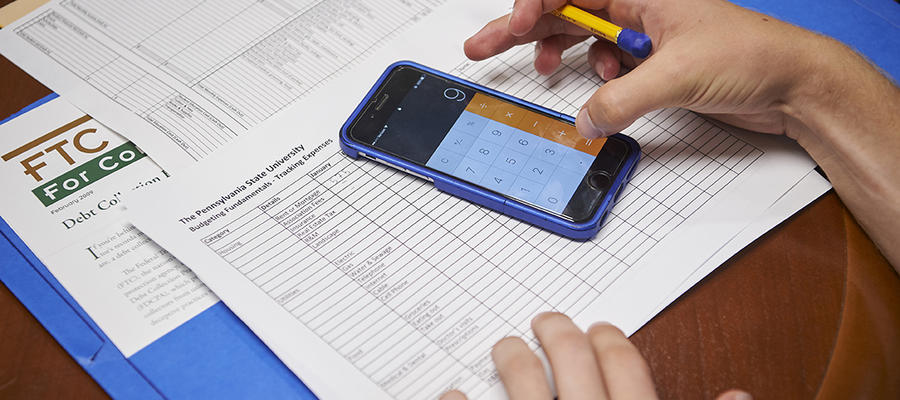 Calculator and spreadsheets