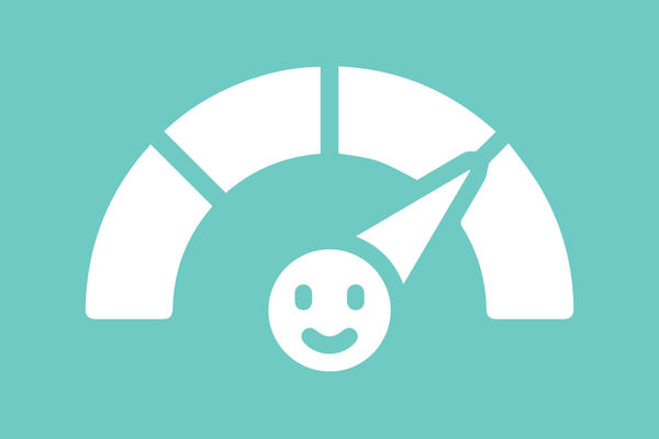 Icon of an emotional intelligence meter