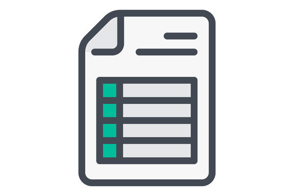 Worksheet Icon