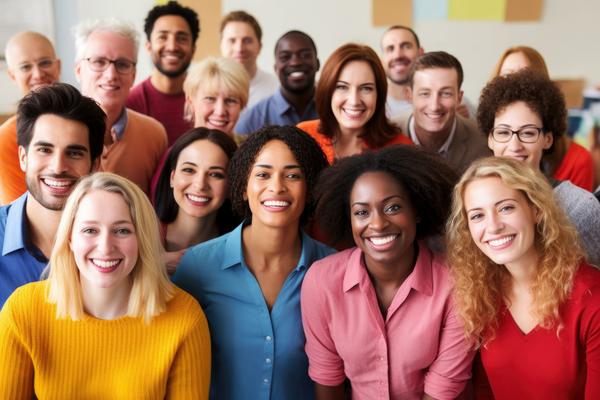 people smiling