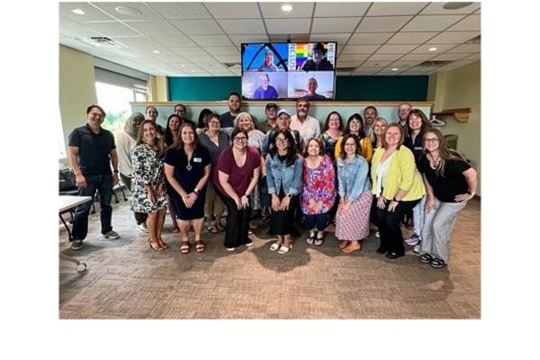 Group photo of USAC members from the July 2024 retreat.
