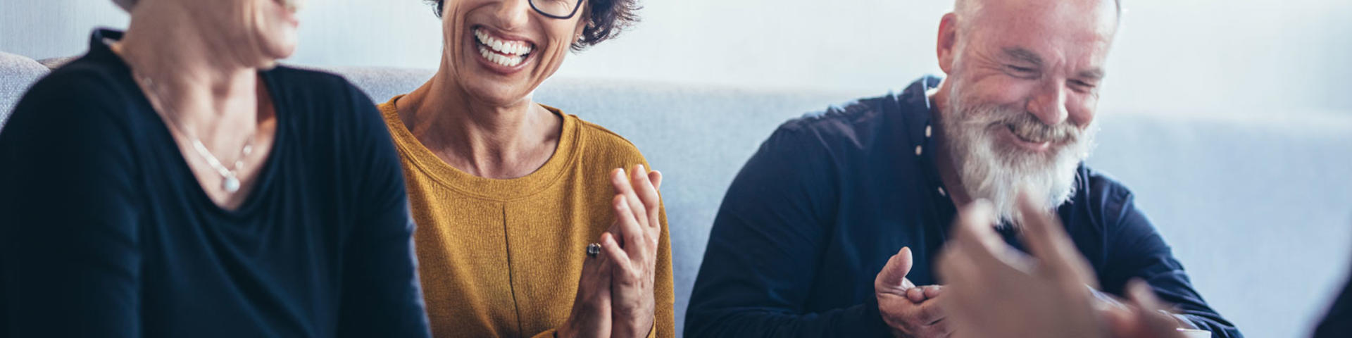 People laughing
